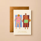 Buy Gold Foil Love & Anniversary Card | Modern Sustainable Style by Gabrielle & Celine Greeting Cards Australia - at Hamish + Grace