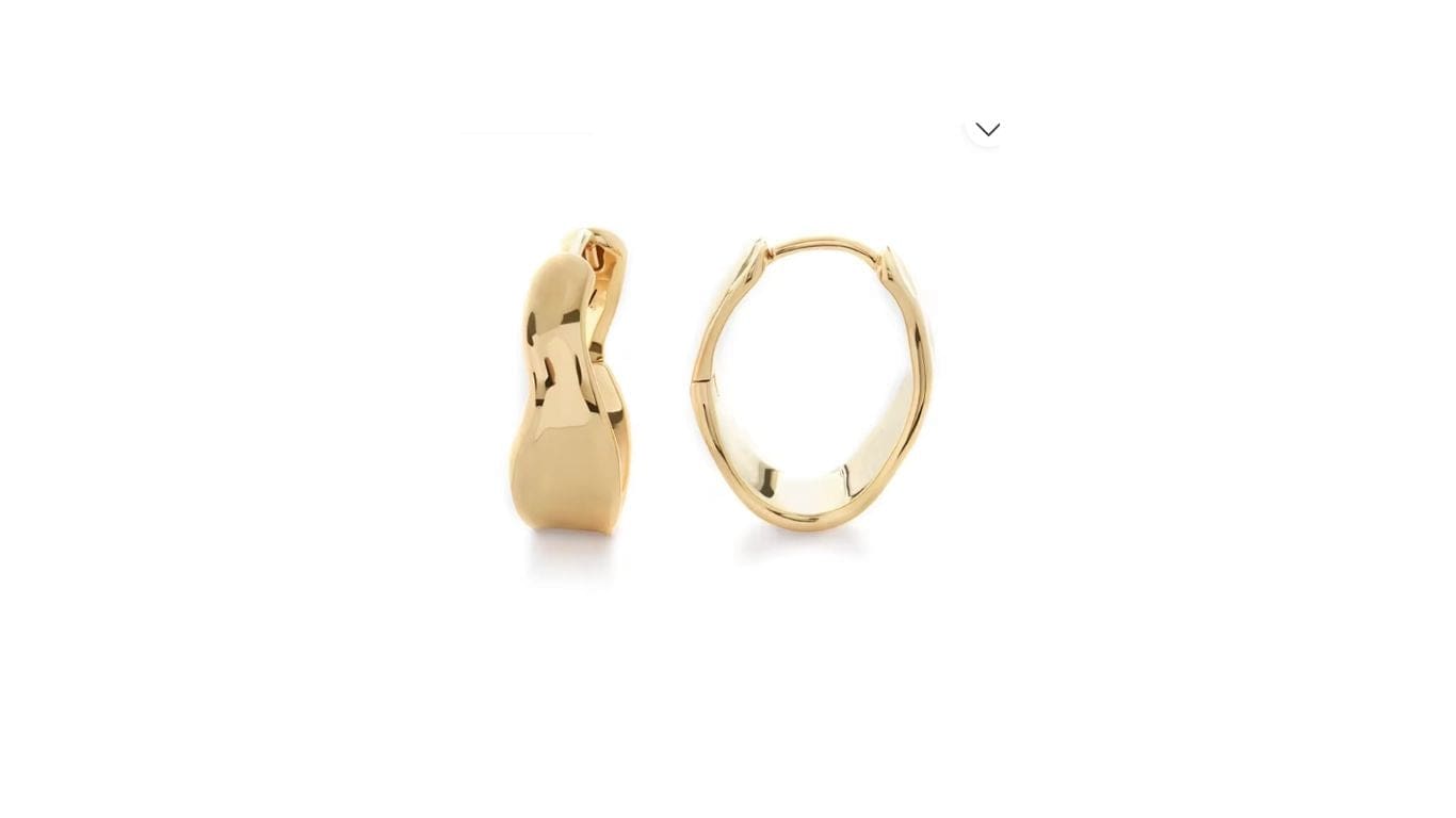 Buy Gold Guilded Hoop - 14ct Gold by Hamish + Grace - at Hamish + Grace