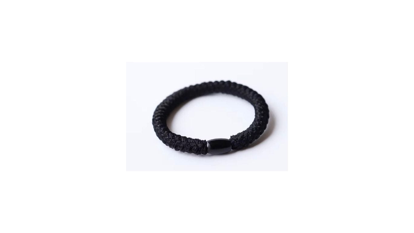 Buy H + G - Premium Braided Hair Tie - Black by Hamish + Grace - at Hamish + Grace