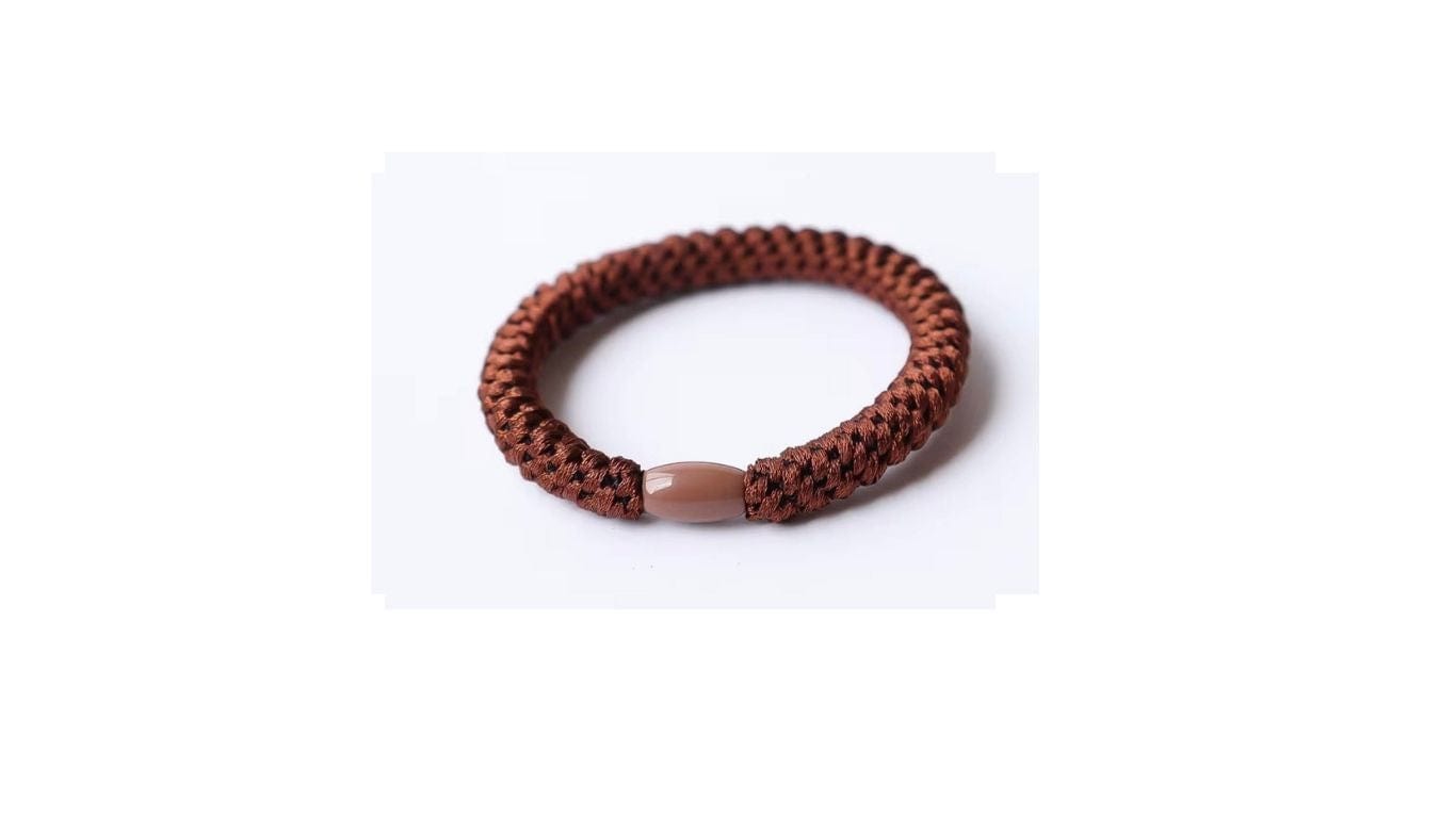 Buy H + G - Premium Braided Hair Tie - Cocoa Ember by Hamish + Grace - at Hamish + Grace