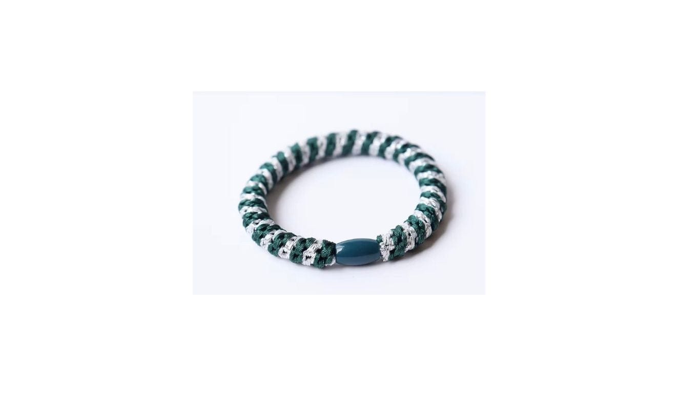 Buy H + G - Premium Braided Hair Tie - Evergreen Glacier by Hamish + Grace - at Hamish + Grace