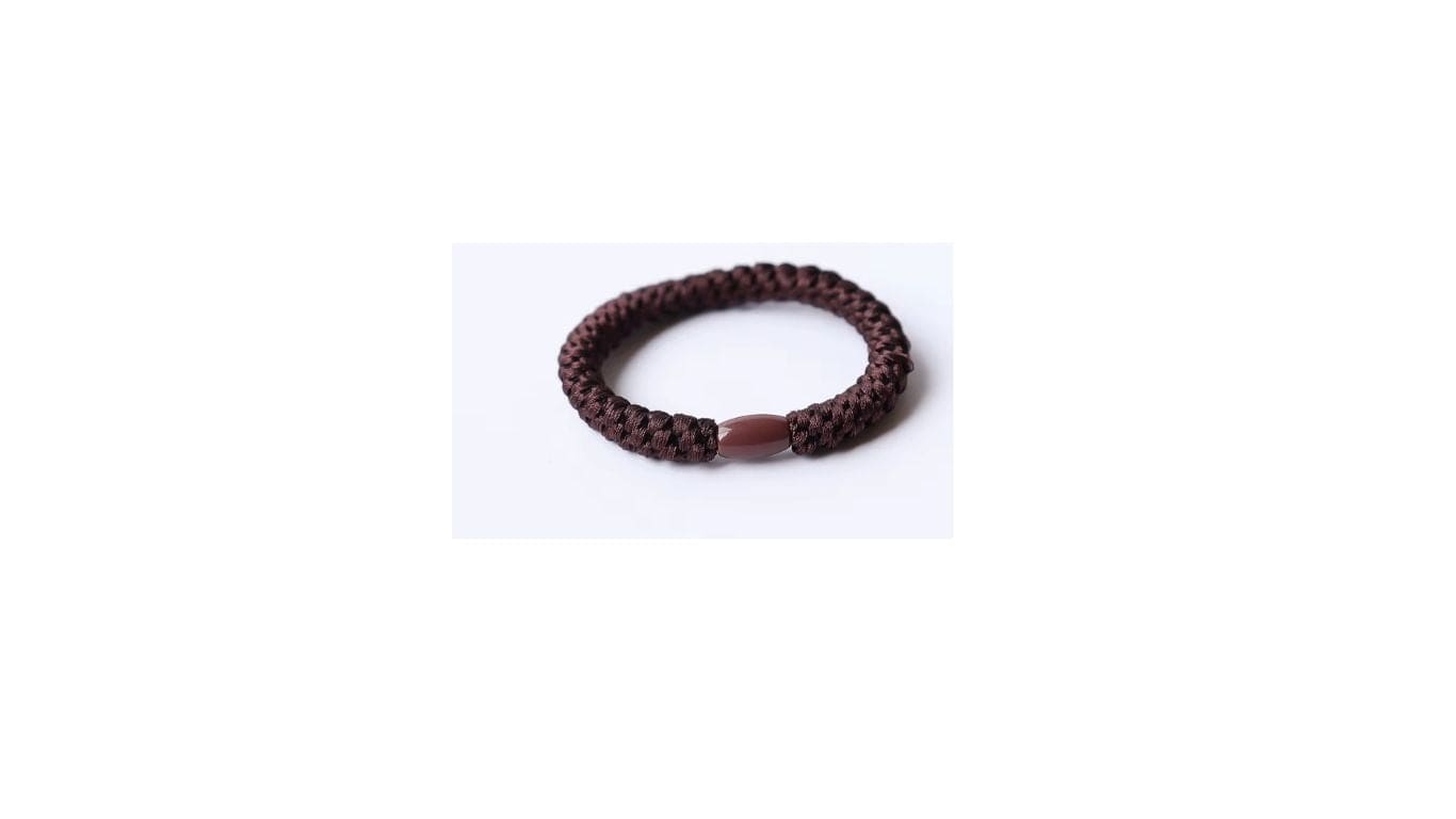 Buy H + G - Premium Braided Hair Tie - Mocha Stone by Hamish + Grace - at Hamish + Grace