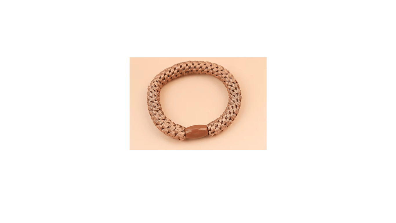 Buy H + G - Premium Braided Hair Tie - Toffee Bronze by Hamish + Grace - at Hamish + Grace