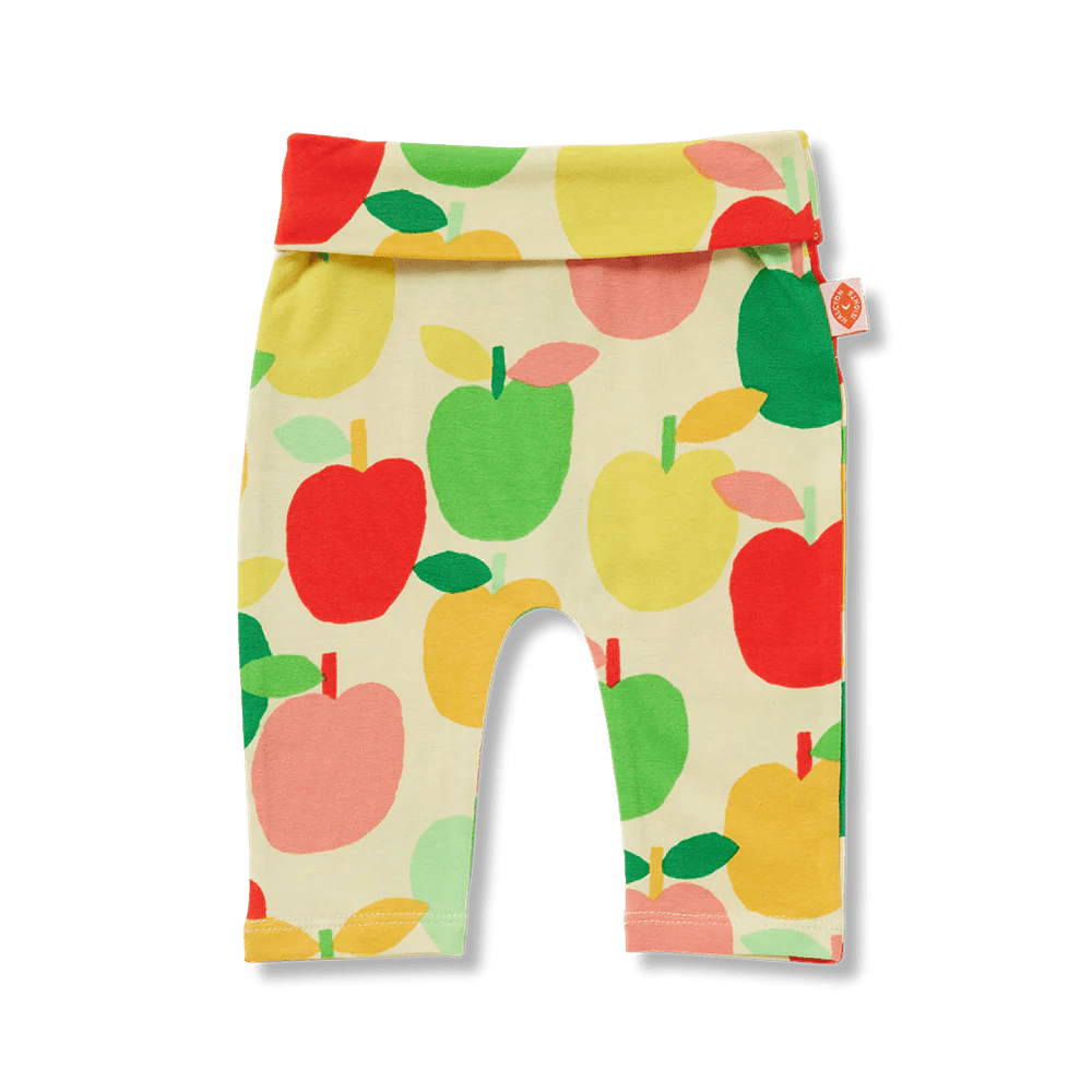 Buy Halcyon Nights - A Is For Apple Baby Baby Yoga Leggings by Halcyon Nights - at Hamish & Grace