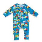 Buy Halcyon Nights - Rainbow Express Long Sleeve Romper by Halcyon Nights - at Hamish & Grace