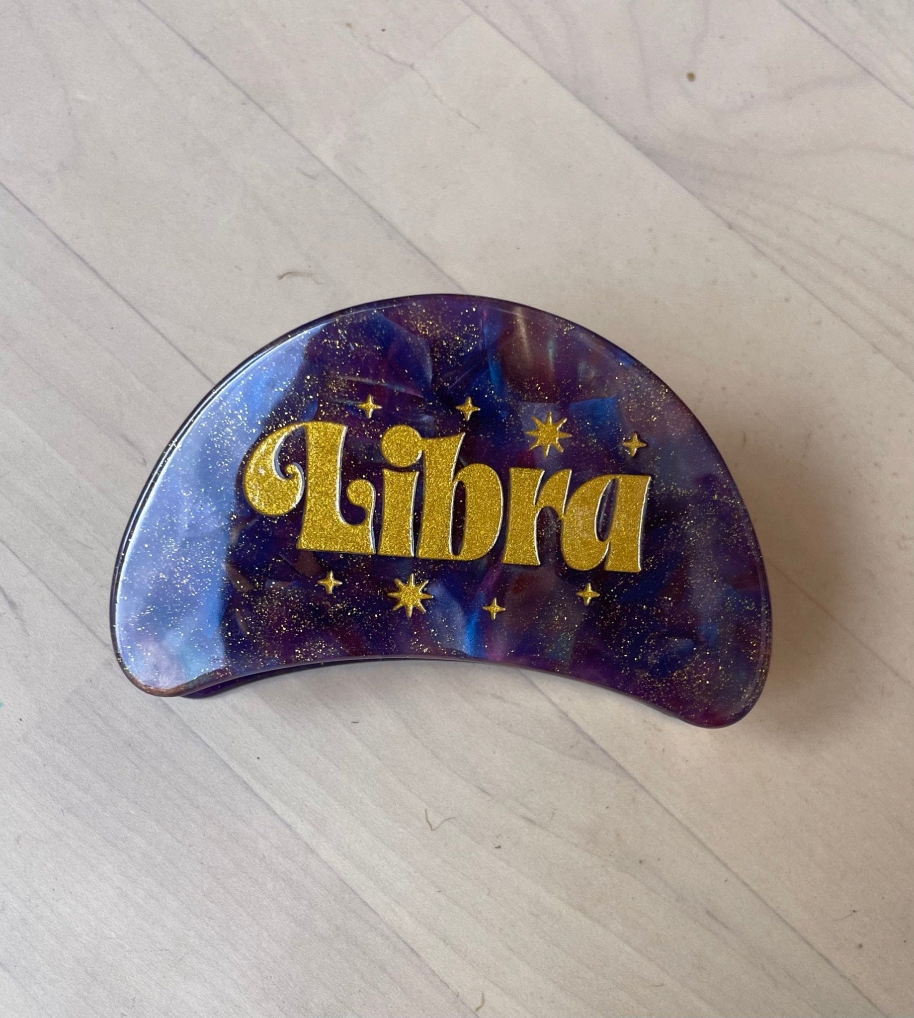 Hamish + Grace Fashion Astro Star Sign Claw Clips