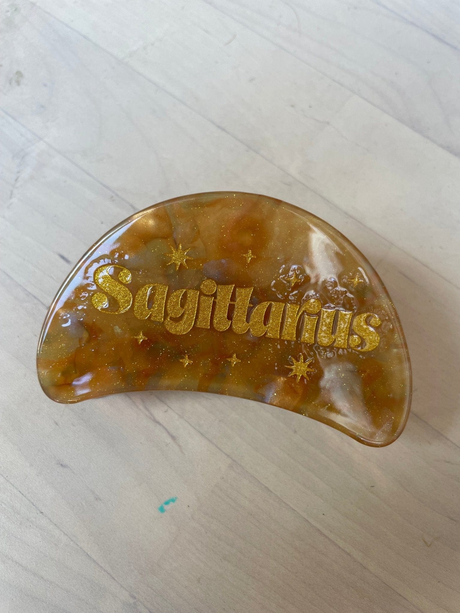 Hamish + Grace Fashion Astro Star Sign Claw Clips