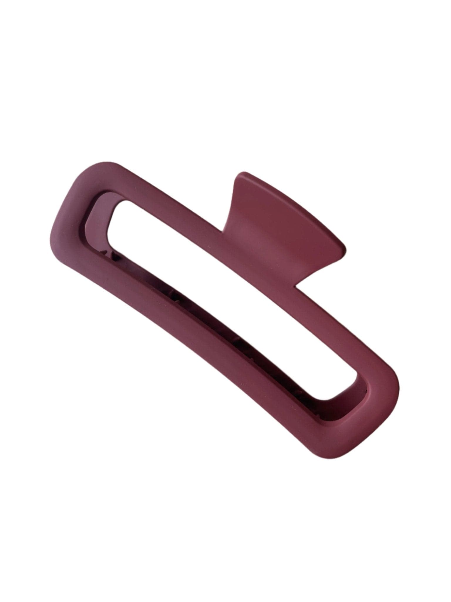 Hamish + Grace Fashion Deep Wine Hair Claw Clip Large