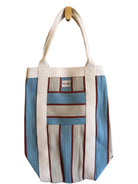 Hari Lifestyle Hari - Blue and Maroon Striped Bag (Small)