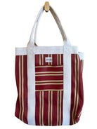 Buy Hari - Maroon and Mustard Striped Bag (Small) by Hari - at Hamish & Grace