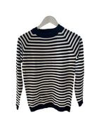 Buy Hari - Striped Knit Top (Navy & White) by Hari - at Hamish & Grace