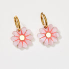 Buy Hattie Earrings - Pink / Gold by Martha Jean - at Hamish & Grace