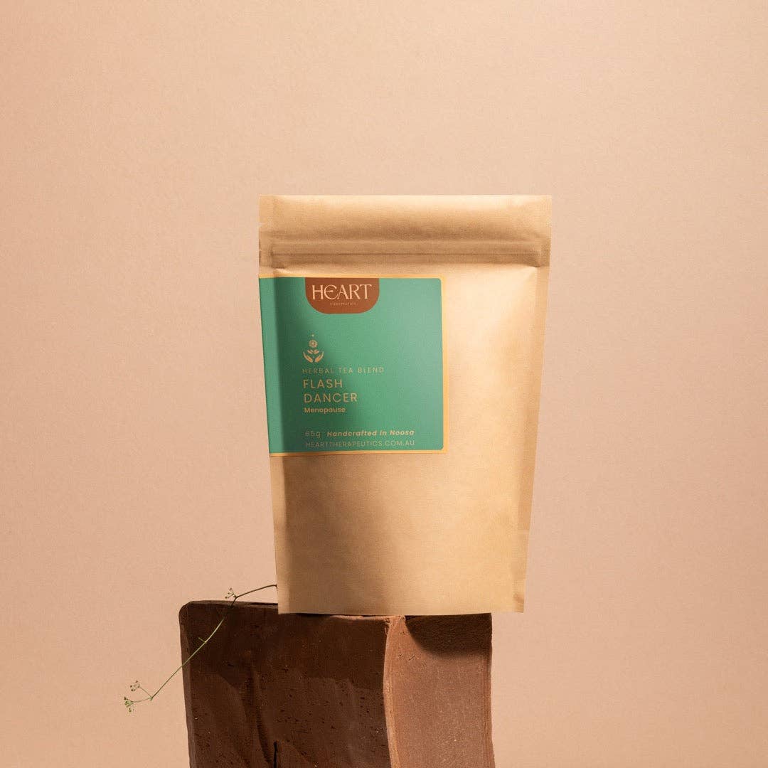 Heart Therapeutics Lifestyle Flash Dancer ~ Menopause Tea Blend: Biodegradable Bag 65g (2.9oZ)