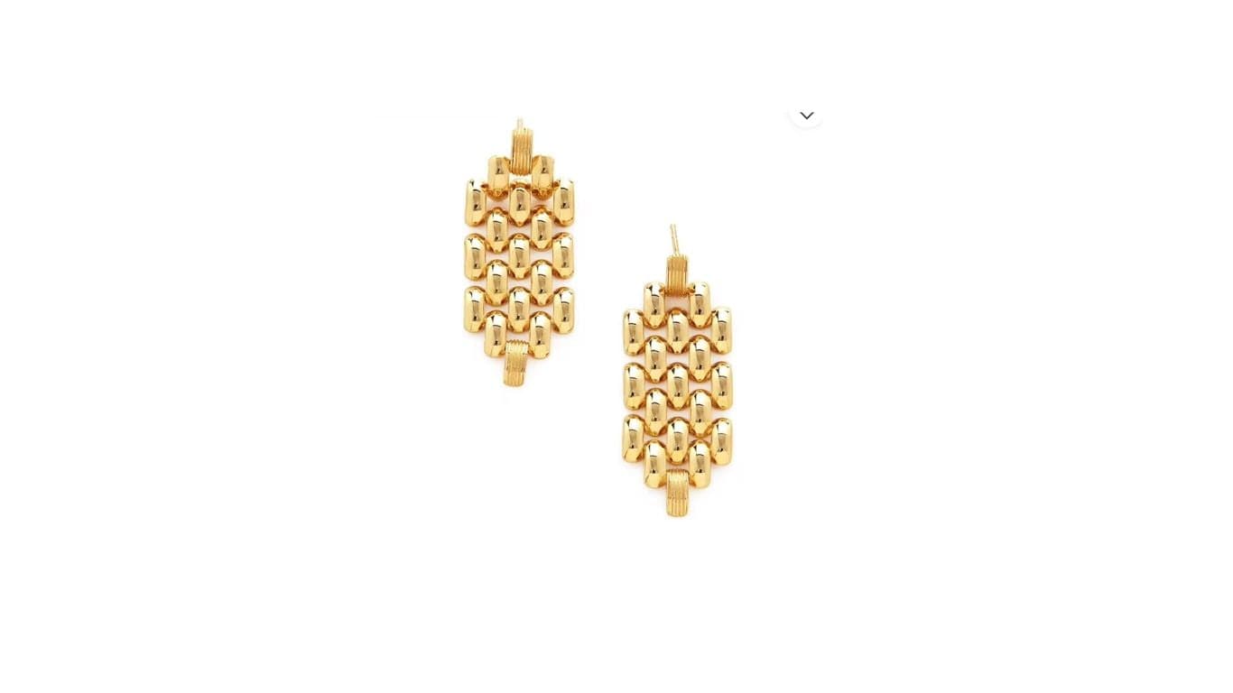 Buy Heirloom Link Drop Earrings - 14ct Gold by Hamish + Grace - at Hamish + Grace