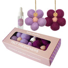 Home Dweller Homewares Felt Flower Fresheners - Amber & Lavender