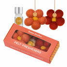 Home Dweller Homewares Felt Flower Fresheners - Flower Garden