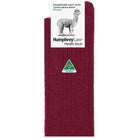 Buy Humphrey Law - Alpaca Health Sock - Berry by Humphrey Law - at Hamish + Grace