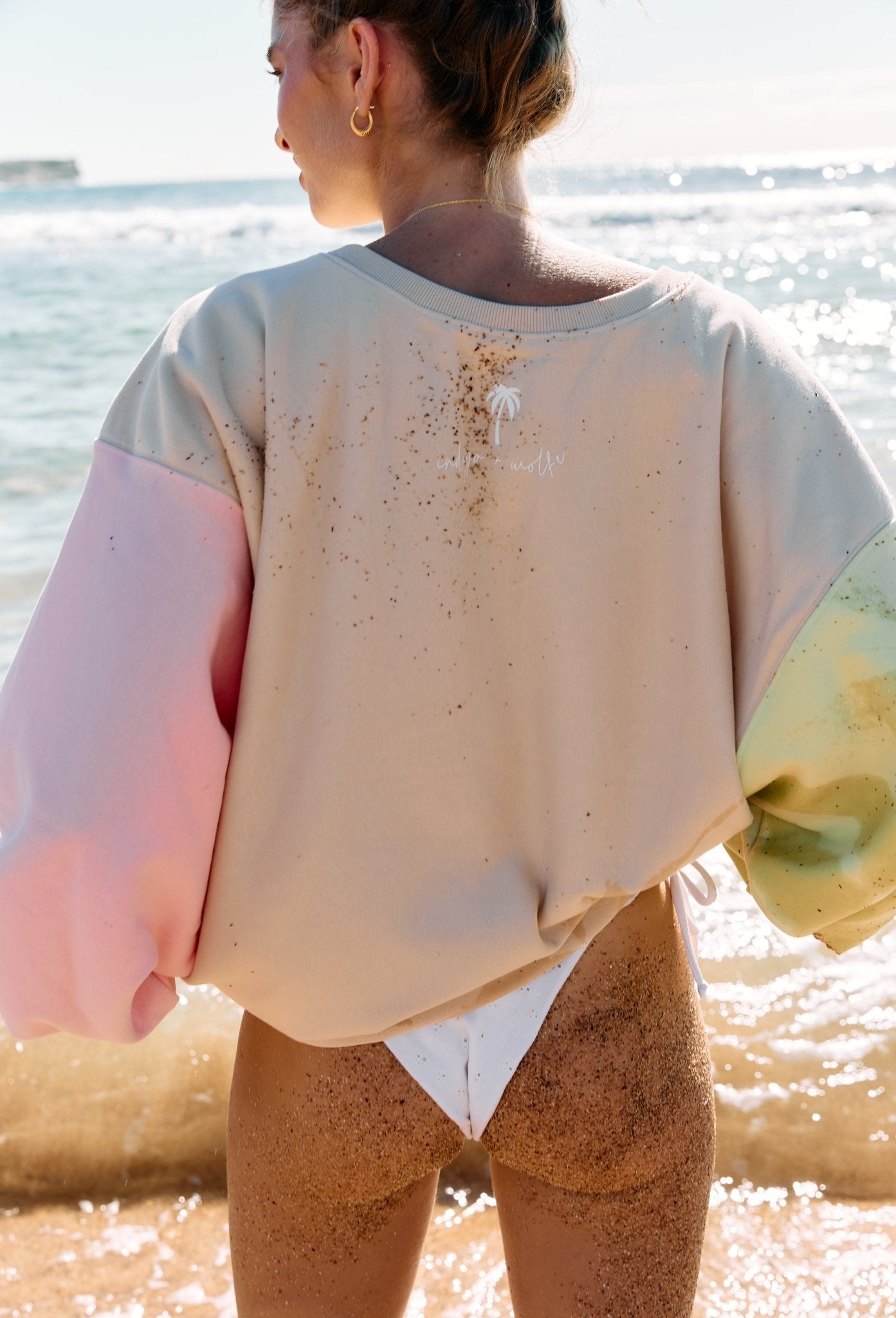 Buy Indigo and Wolfe - Shelby Pastel Sweater by Indigo and Wolfe - at Hamish + Grace