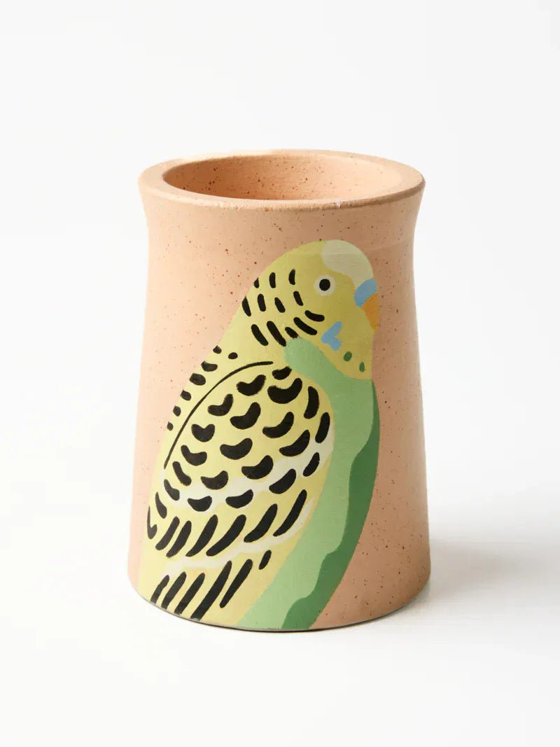 Buy Jones and Co - AERIAL GREEN BUDGIE VASE by Jones & Co - at Hamish + Grace
