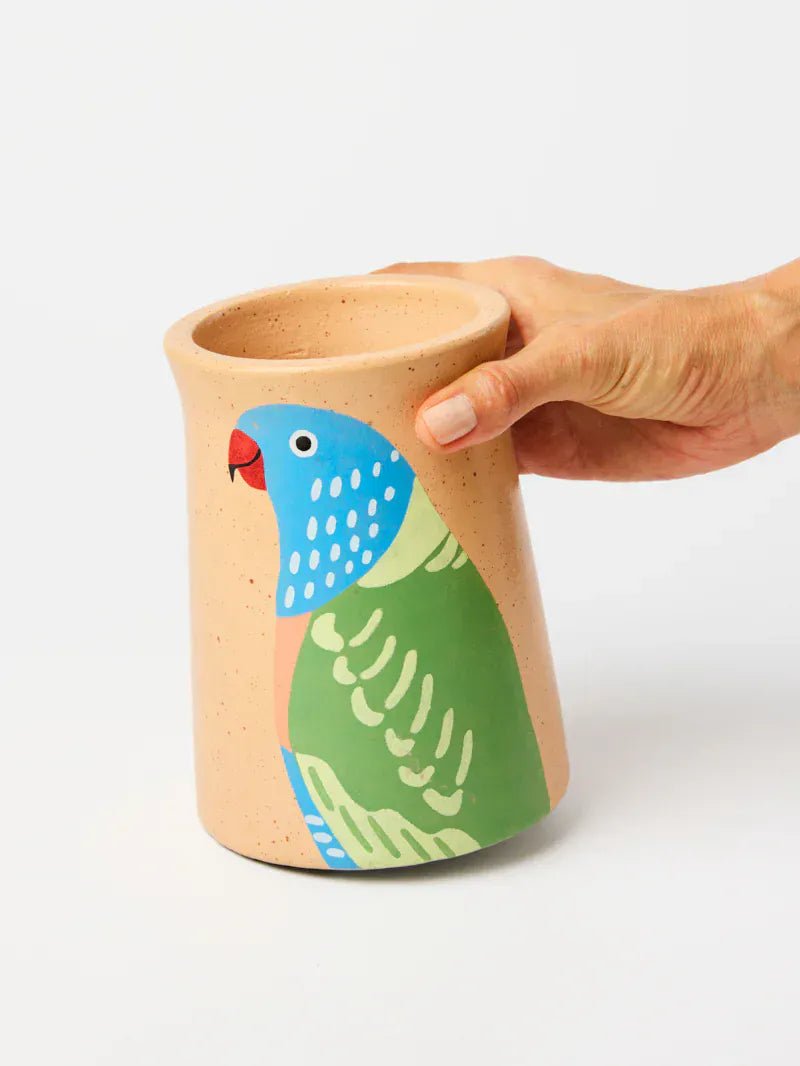 Buy Jones and Co - AERIAL LORIKEET VASE by Jones & Co - at Hamish + Grace