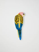 Buy Jones and Co - Aerial Yellow Rosella Wall Art by Jones & Co - at Hamish & Grace