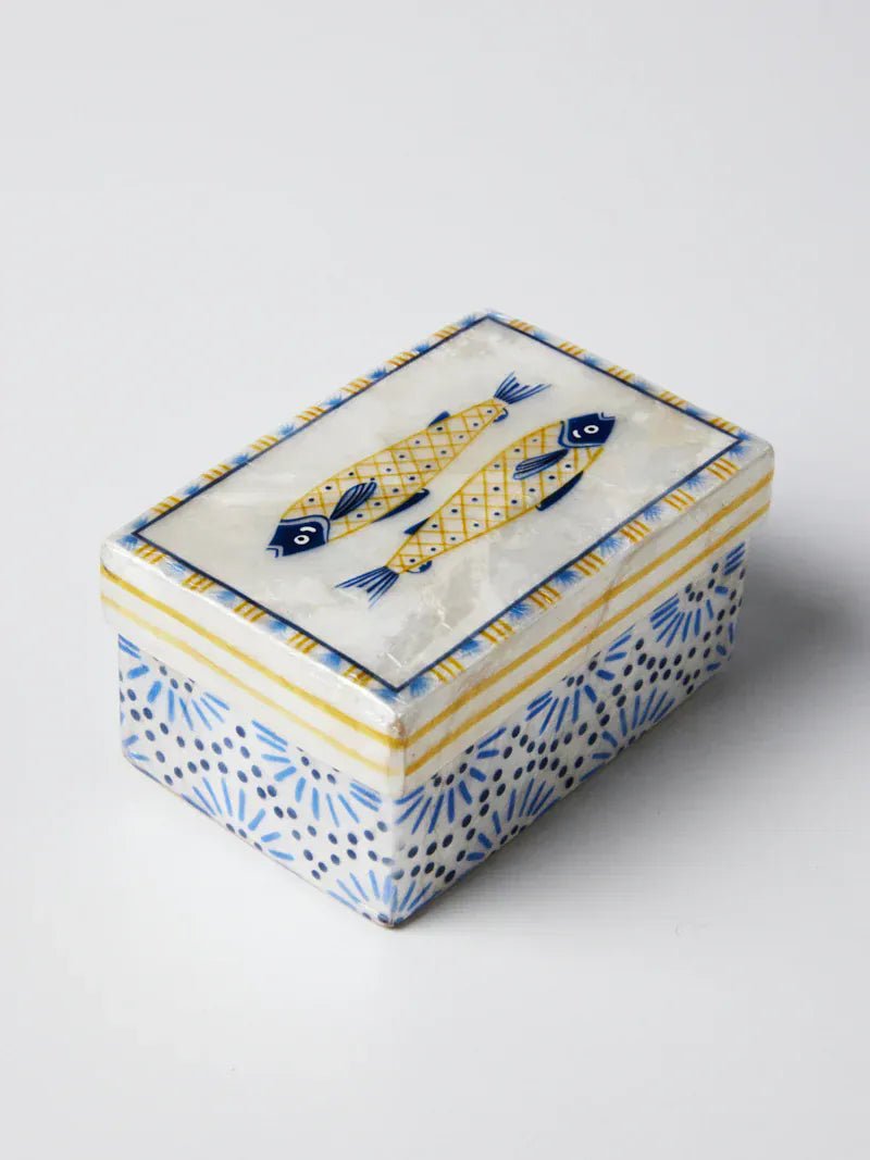 Buy Jones and Co - ATLANTIC FISH PAIR BOX by Jones & Co - at Hamish + Grace