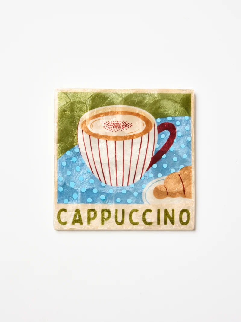 Buy Jones and Co - BARISTA WALL ART CAPPUCCINO by Jones & Co - at Hamish + Grace