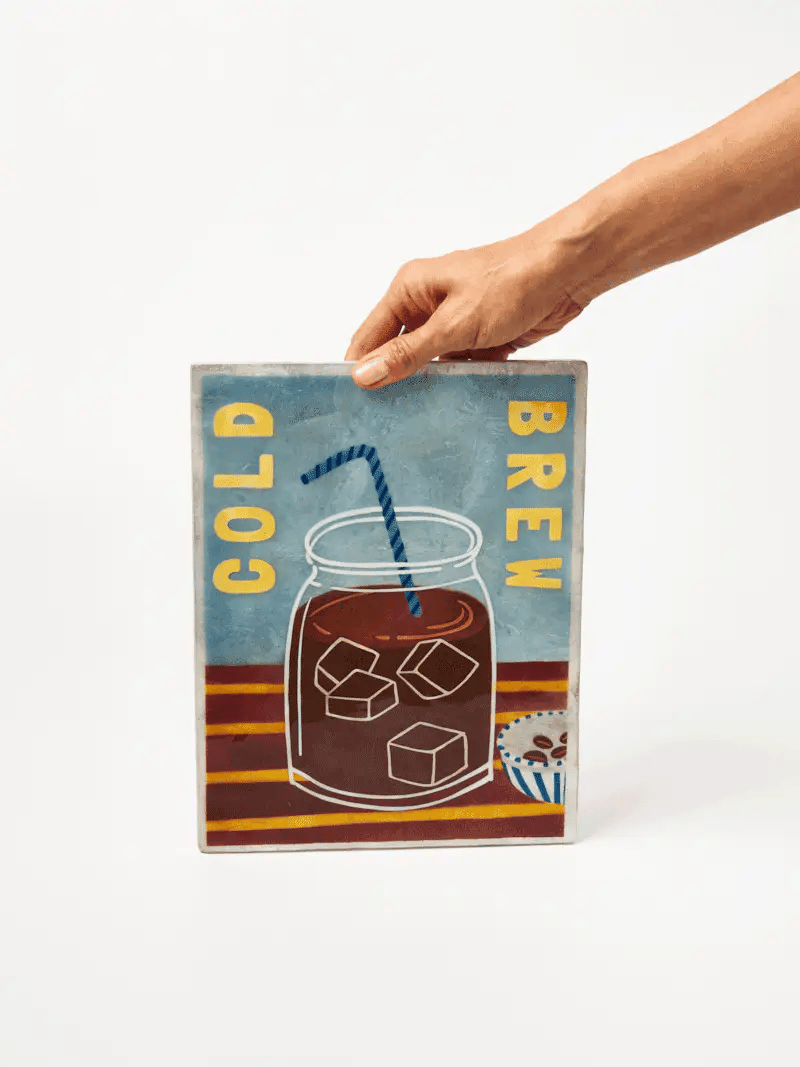 Buy Jones and Co - BARISTA WALL ART COLD BREW by Jones & Co - at Hamish + Grace