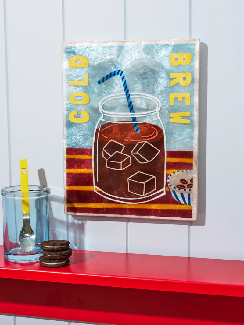 Buy Jones and Co - BARISTA WALL ART COLD BREW by Jones & Co - at Hamish + Grace