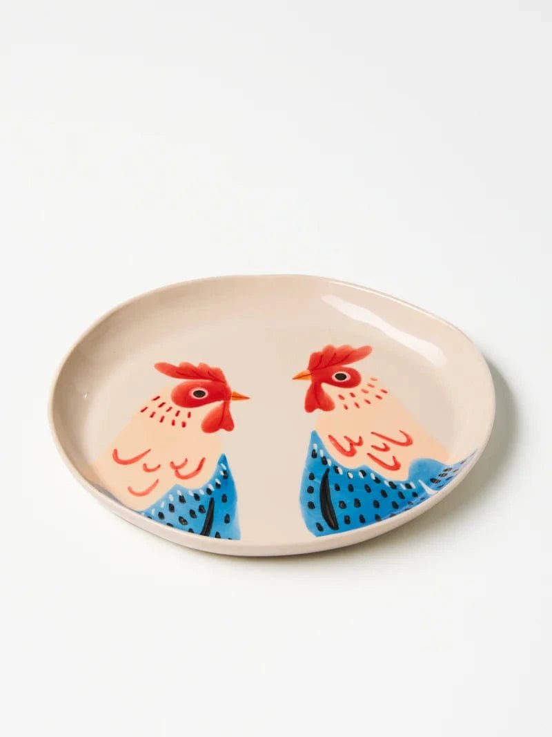 Buy Jones and Co - COOP BARN BLUE PLATE by Jones & Co - at Hamish + Grace