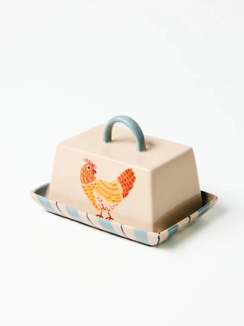 Buy Jones and Co - COOP BUTTER DISH by Jones & Co - at Hamish + Grace