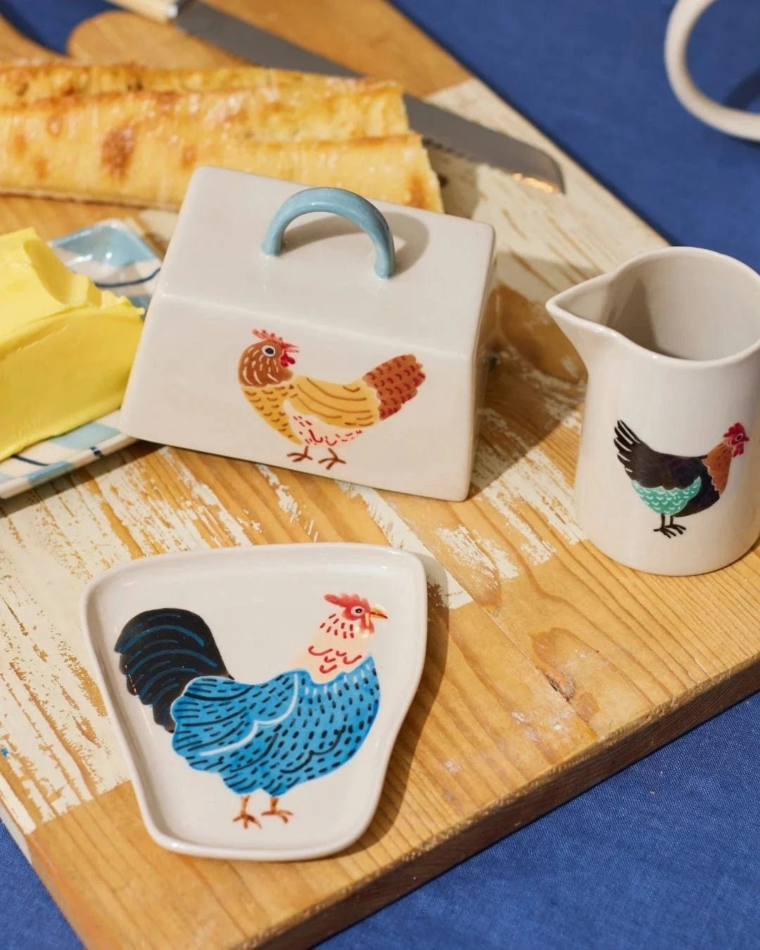 Buy Jones and Co - COOP BUTTER DISH by Jones & Co - at Hamish + Grace