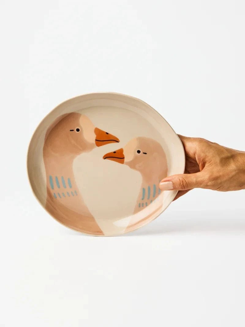 Buy Jones and Co - COOP OATMEAL PLATE by Jones & Co - at Hamish + Grace