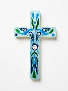 Buy Jones and Co - FABLE BLUE SUN LARGE CROSS by Jones & Co - at Hamish + Grace