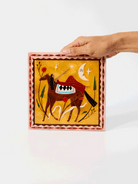 Buy Jones and Co - FABLE HORSEBACK PINK SQUARE by Jones & Co - at Hamish + Grace