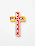 Buy Jones and Co - FABLE PINK SMALL CROSS by Jones & Co - at Hamish + Grace