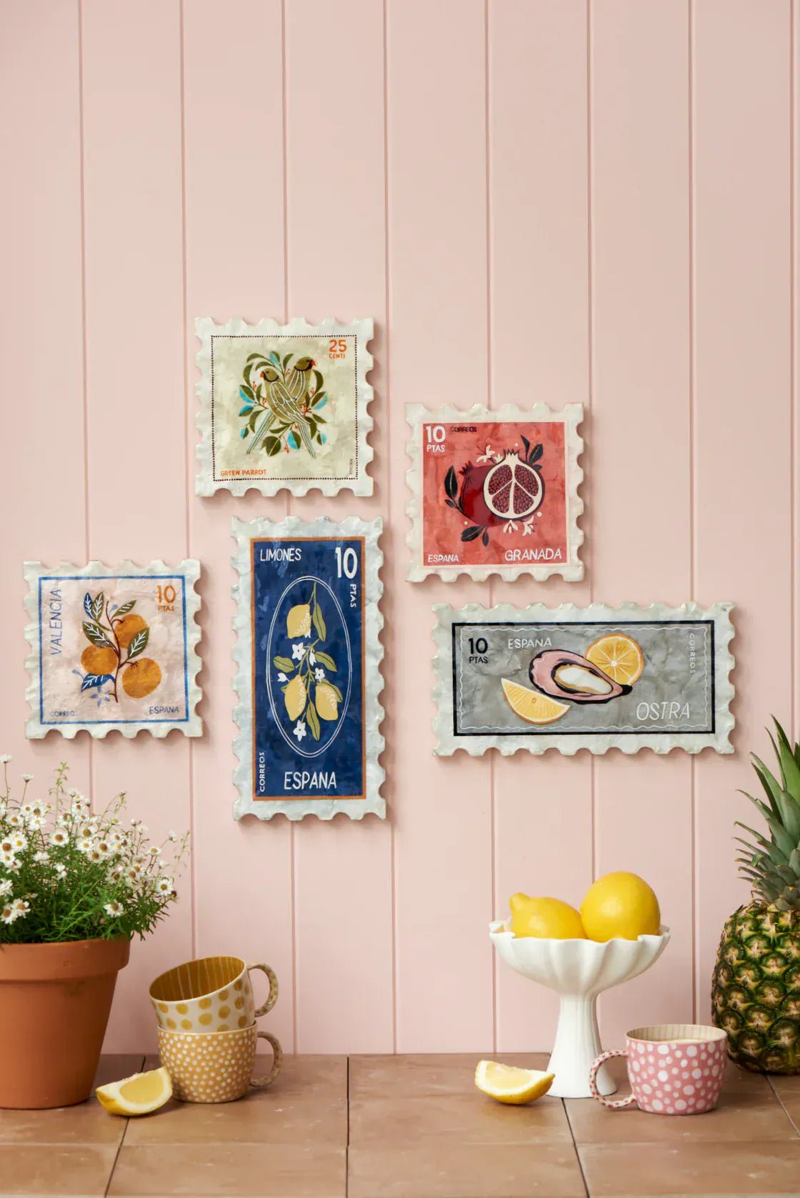 Buy Jones and Co - FIESTA VALENCIA STAMP by Jones & Co - at Hamish + Grace