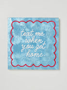 Buy Jones and Co - FUN HOUSE TEXT TILE by Jones & Co - at Hamish & Grace