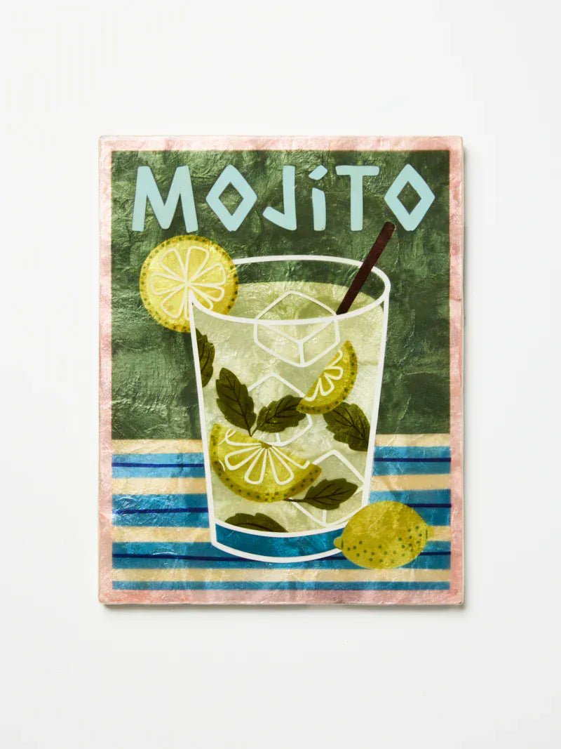 Buy Jones and Co - HAPPY HOUR MOJITO TILE by Jones & Co - at Hamish + Grace