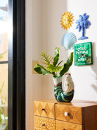 Buy Jones and Co - ICON TIDE BLUE PALM by Jones & Co - at Hamish + Grace