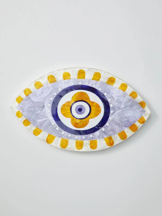 Buy Jones and Co - Iris Violet Wall art by Jones & Co - at Hamish & Grace