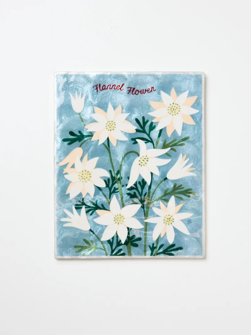 Buy Jones and Co - Market Wall Art Flannel by Jones & Co - at Hamish + Grace