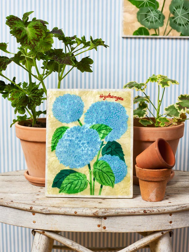 Buy Jones and Co - Market Wall Art Hydrangea by Jones & Co - at Hamish + Grace
