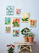 Buy Jones and Co - Market Wall Art Poppy by Jones & Co - at Hamish + Grace