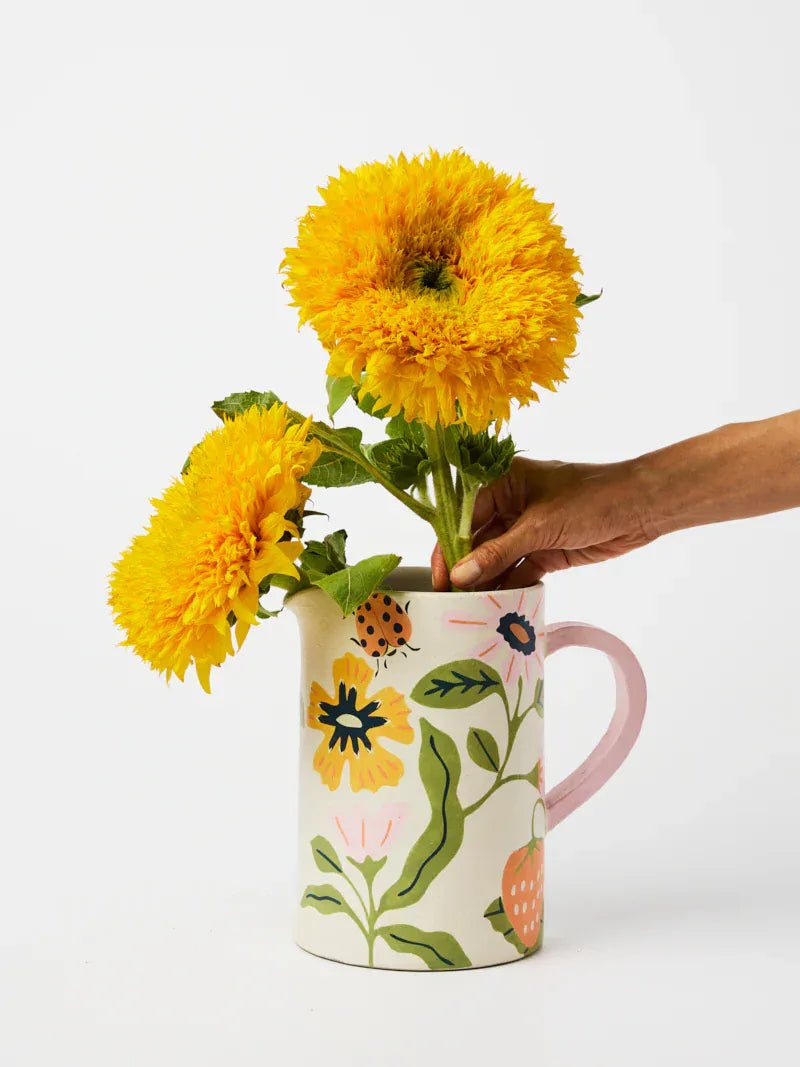 Buy Jones and Co - MEADOW JUG WHITE by Jones & Co - at Hamish + Grace