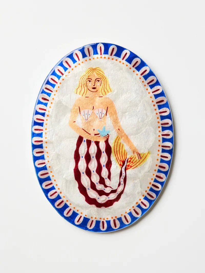 Buy Jones and Co - MERMAID CORAL COWRIE TILE by Jones & Co - at Hamish + Grace