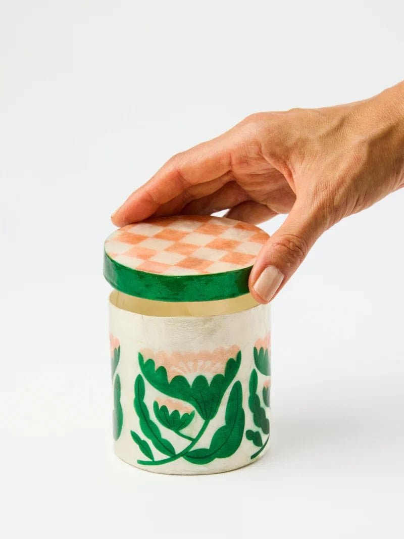 Buy Jones and Co - PARADIS PINK MEDIUM BOX by Jones & Co - at Hamish + Grace