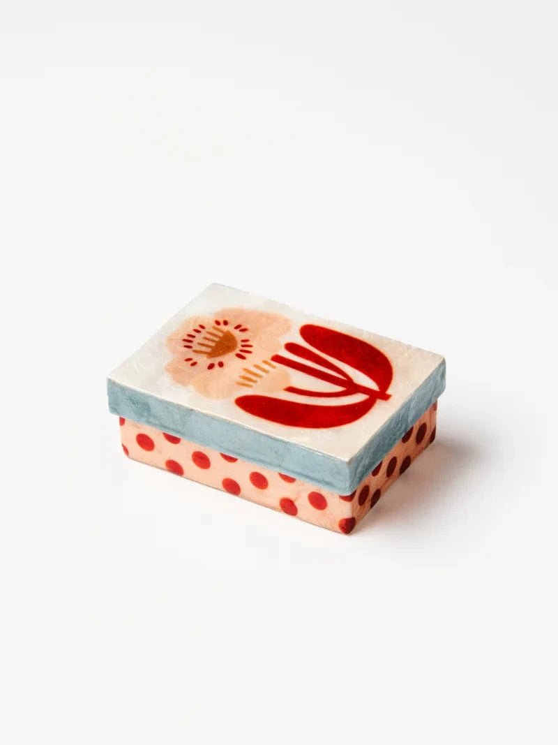 Buy Jones and Co - PARADIS PINK REC BOX by Jones & Co - at Hamish + Grace