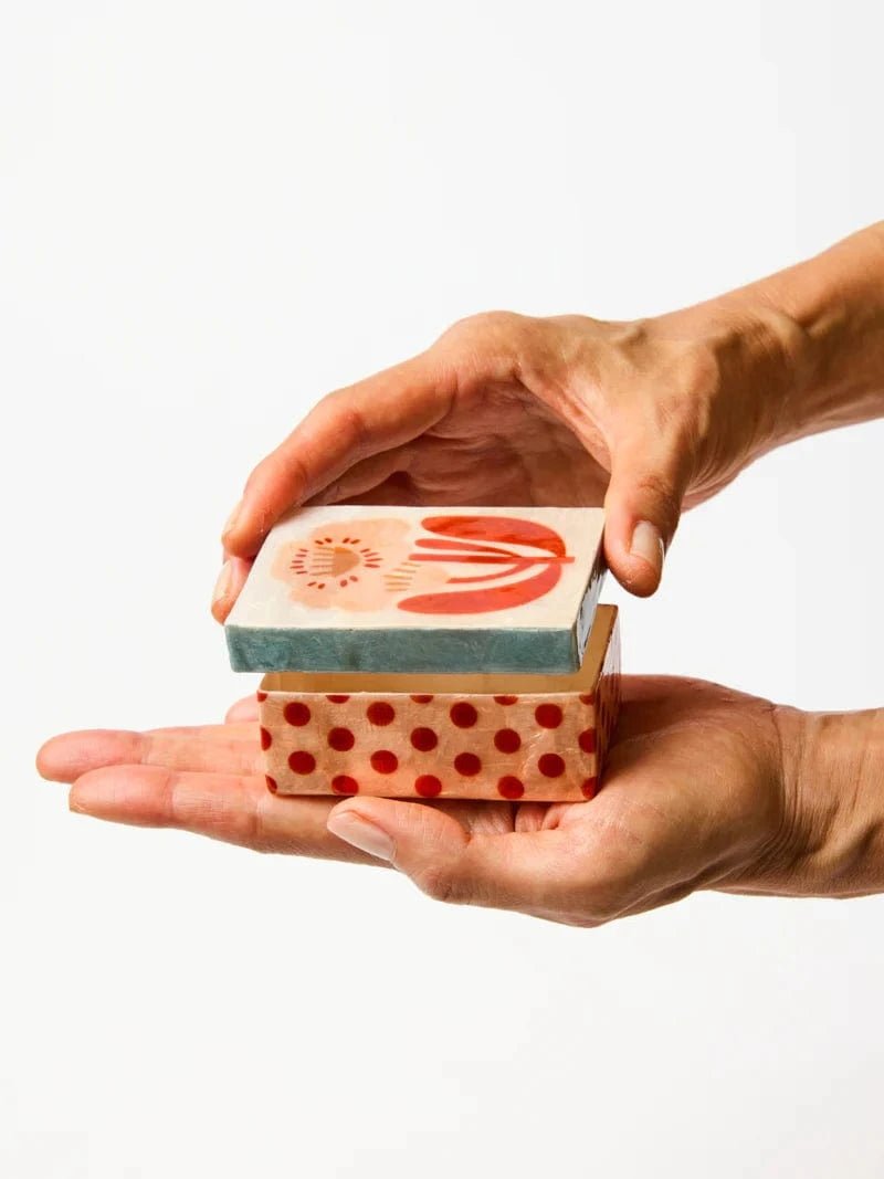 Buy Jones and Co - PARADIS PINK REC BOX by Jones & Co - at Hamish + Grace