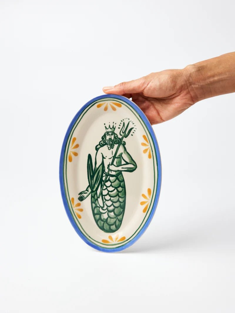 Buy Jones and Co - Piccolo Vita Plate Trident by Jones & Co - at Hamish + Grace